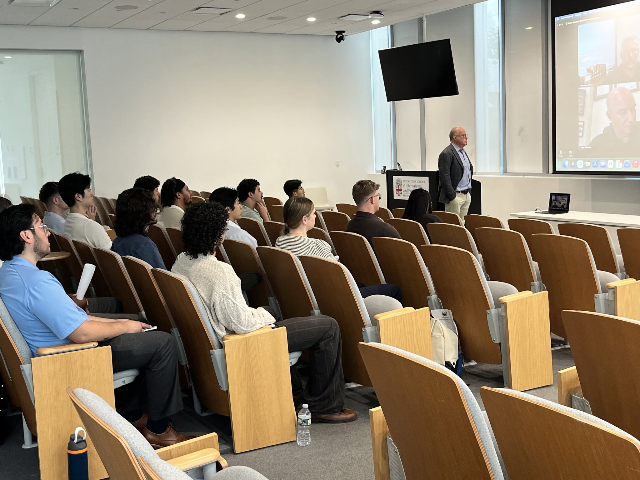 Students at an Employment Pathways information session